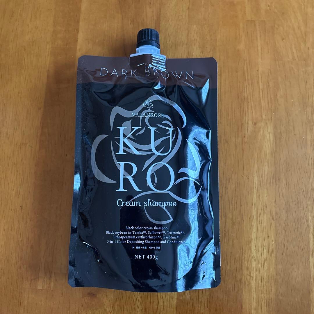 VALANROSS KUROZ shampoo ダークブラウン 400g - メルカリ