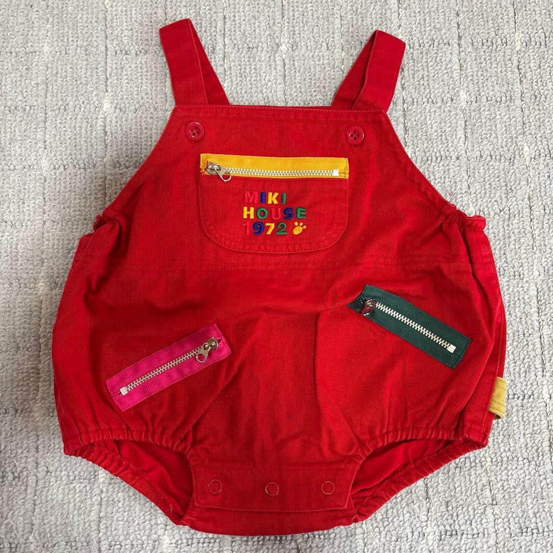 MIKIHOUSE ダルマオール ミキハウス 85㎝ - メルカリ