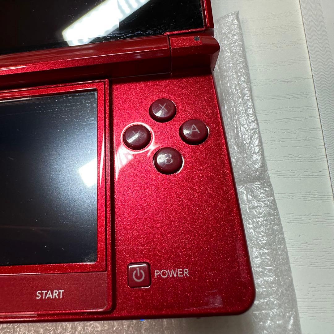 ニンテンドー3DS 本体 メタリックレッド 6158 - メルカリ