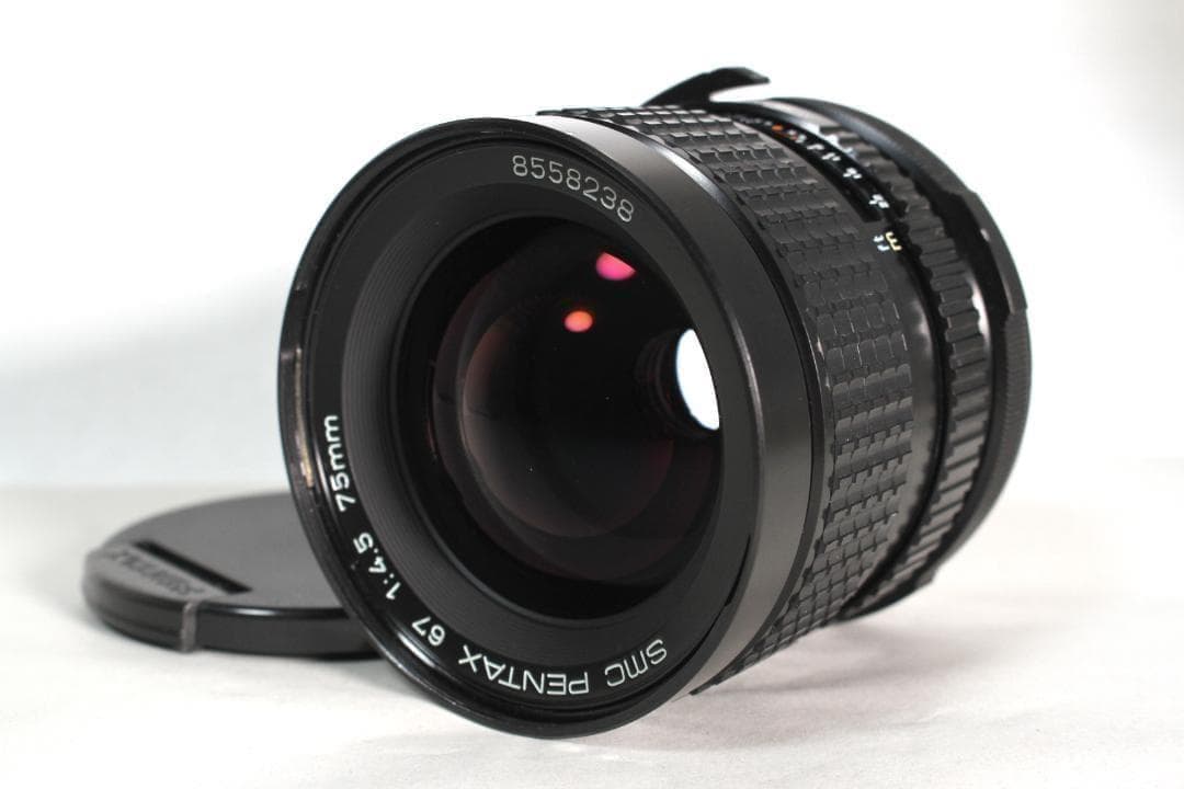 ペンタックス SMC PENTAX 67 75mm F4.5 PENTAX（ペンタックス）67に古い【SMC 75mm F4.5】広角レンズで夜の街