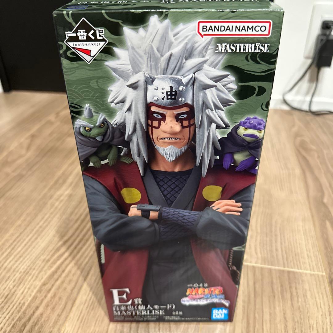 一番くじNARUTO E賞 自来也(仙人モード)MASTERLISE フィギュア - メルカリ