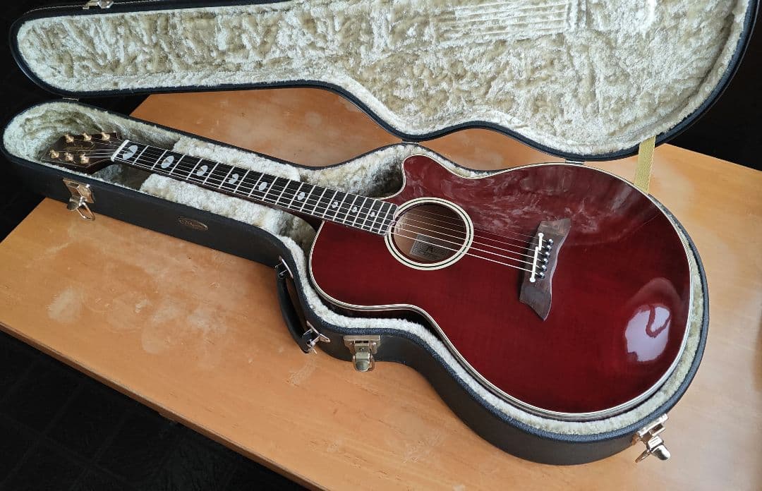 ナルト様専用【美品】タカミネ NPT115 杢目ワインレッド - メルカリ