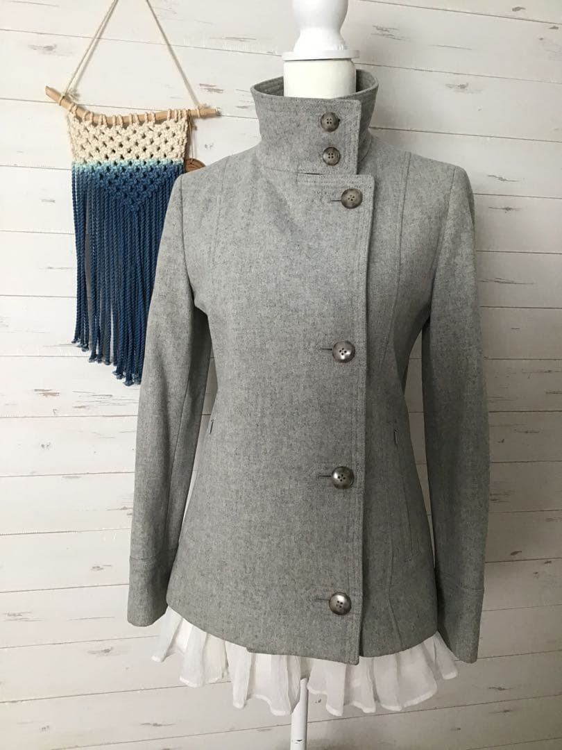 グランジ ダークコア 姫 NANA スタンドカラー ピーコート ナポレオン