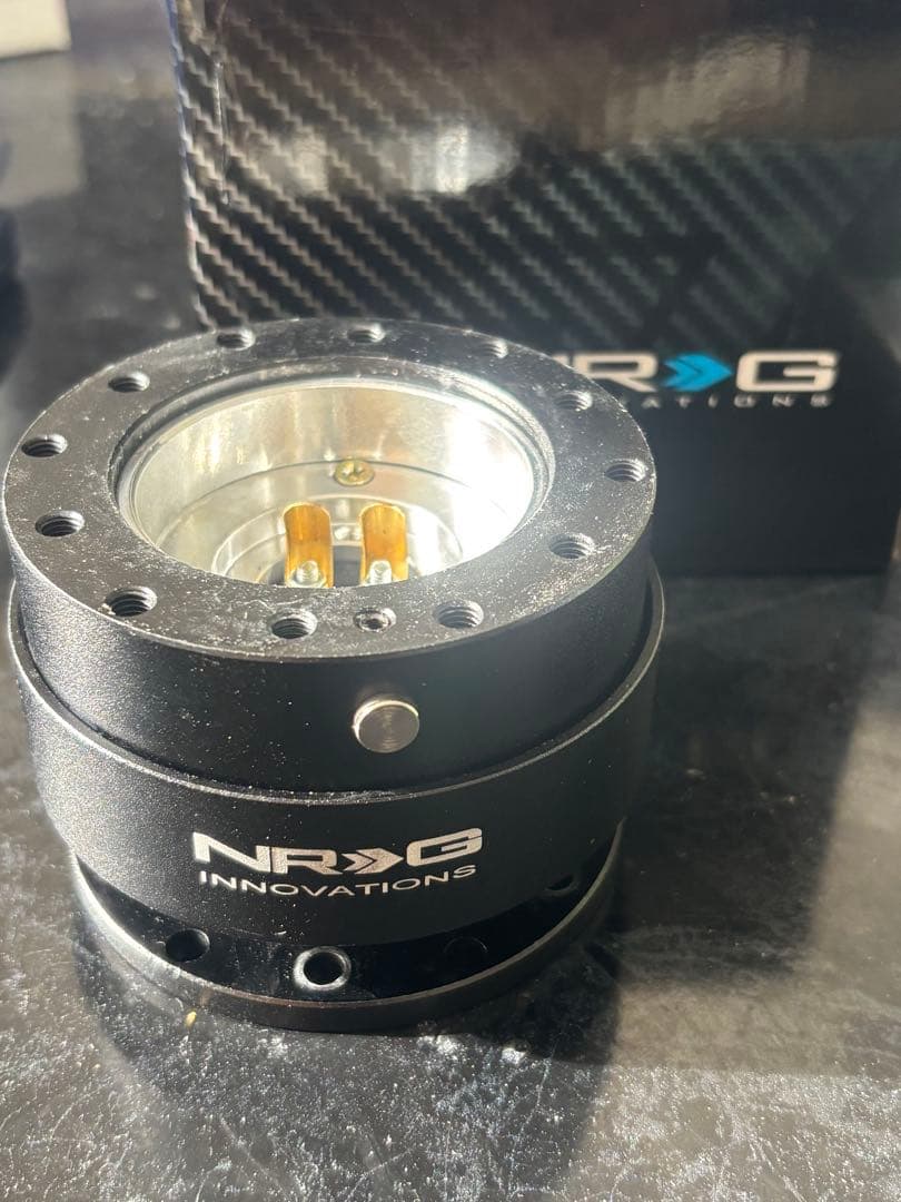 NRG クイックリリース 黒 US正規品 NRG Innovations SRK-200BK Quick Release 黒 ブラック