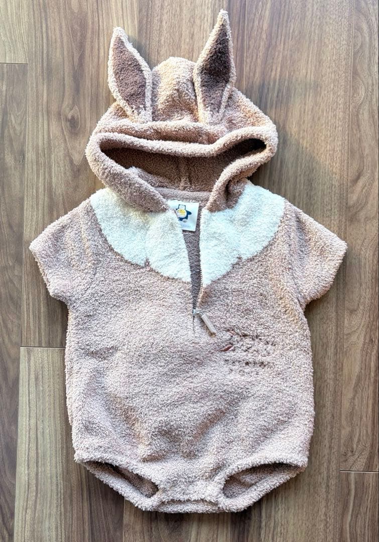 ジェラピケ イーブイロンパース ポケモンコラボ 新品 80〜90cm