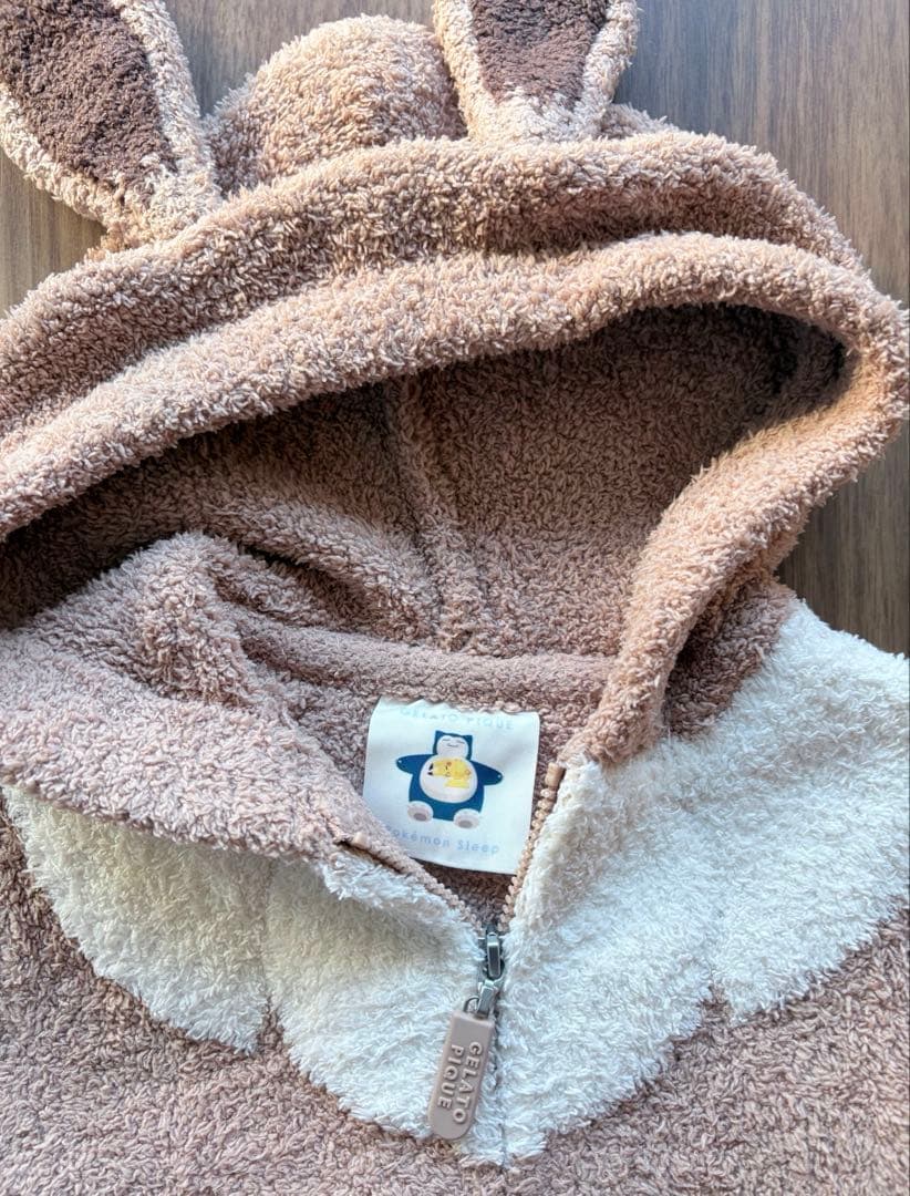 ジェラピケ イーブイロンパース ポケモンコラボ 新品 80〜90cm