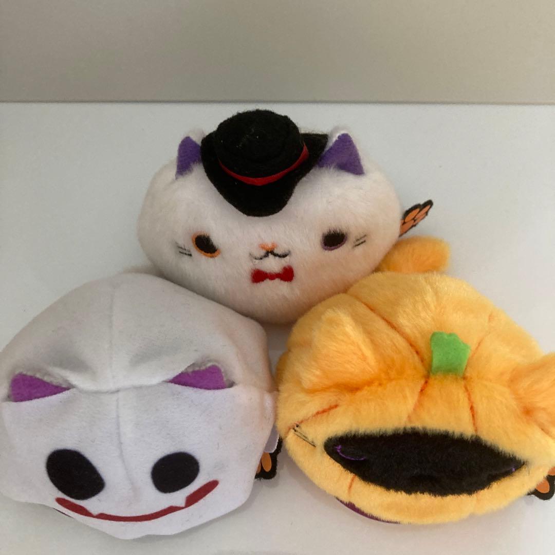 ねこだんご ハロウィンねこだんご ゴースト パンプキン デビル 三英