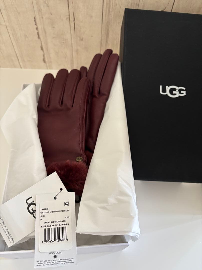 UGG手袋 UGG（アグ） 並行輸入品 手袋 スマホ対応 シープスキン ヴェント