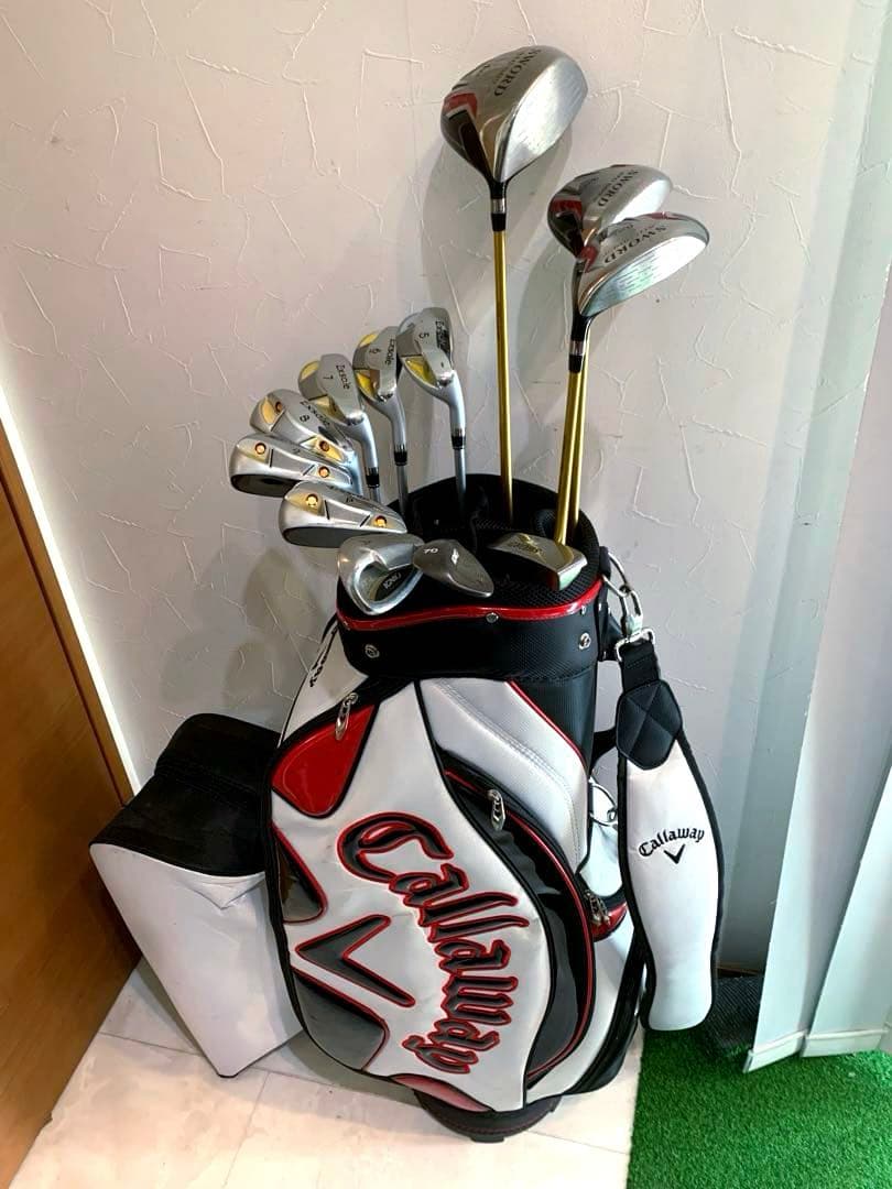 豪華　良品　激飛び　ゴルフクラブフルセット　スウォード　エクソール　キャロウェイ 豪華 良品 激飛び ゴルフクラブフルセット スウォード エクソール