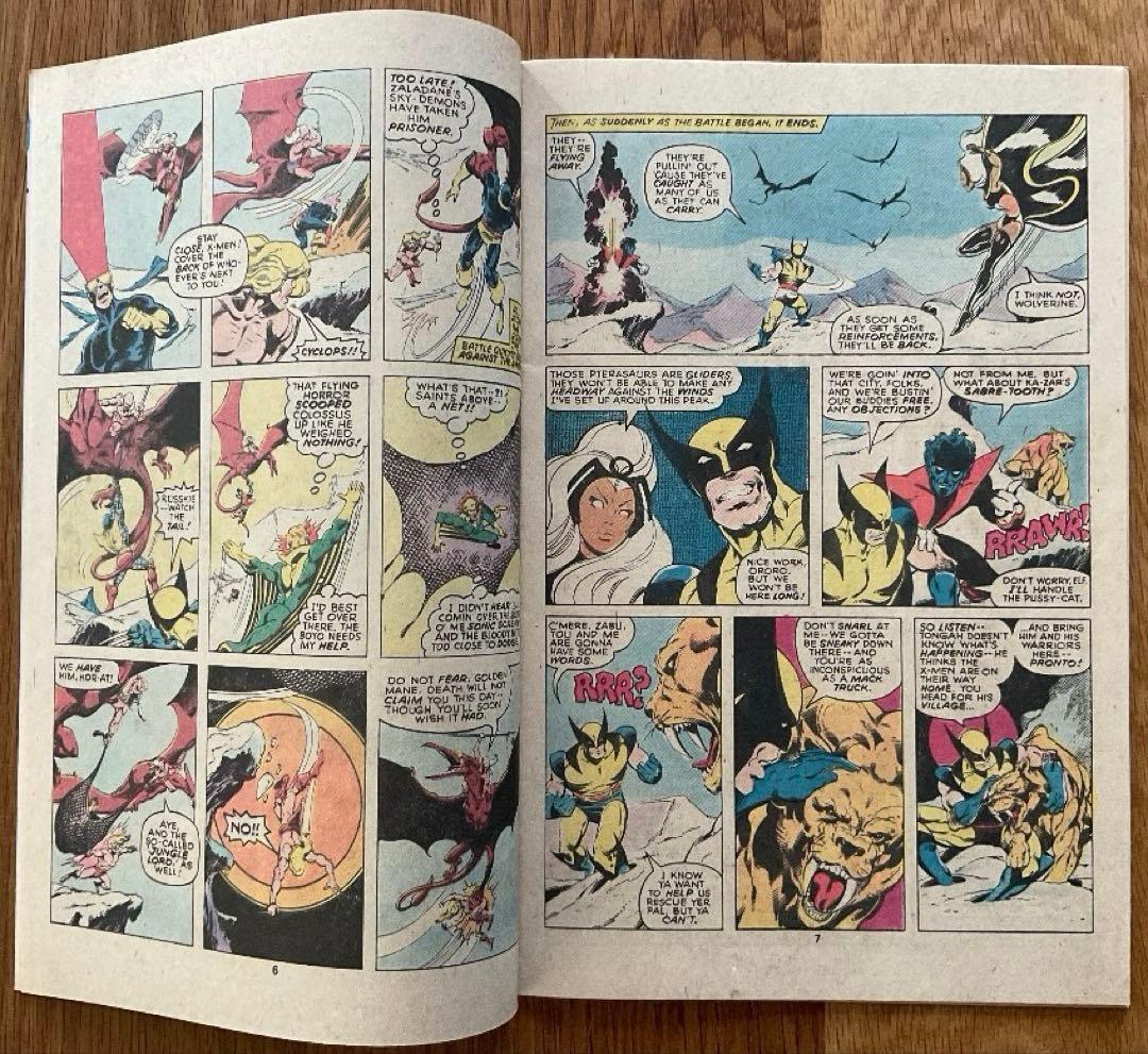 Uncanny X-men #116 Savage Land❗️アメコミリーフ