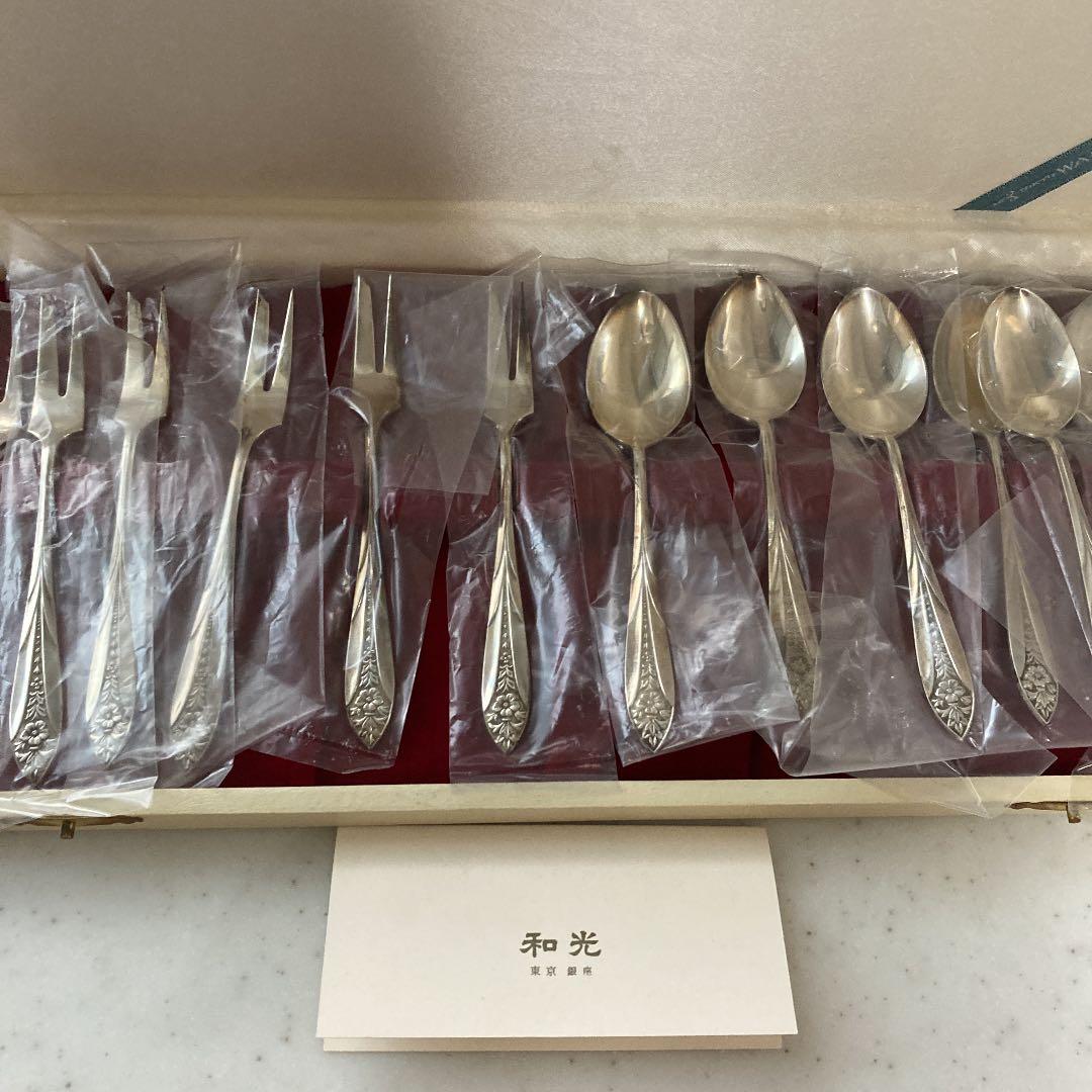 WAKO シルバー950 銀のスプーン6本セット