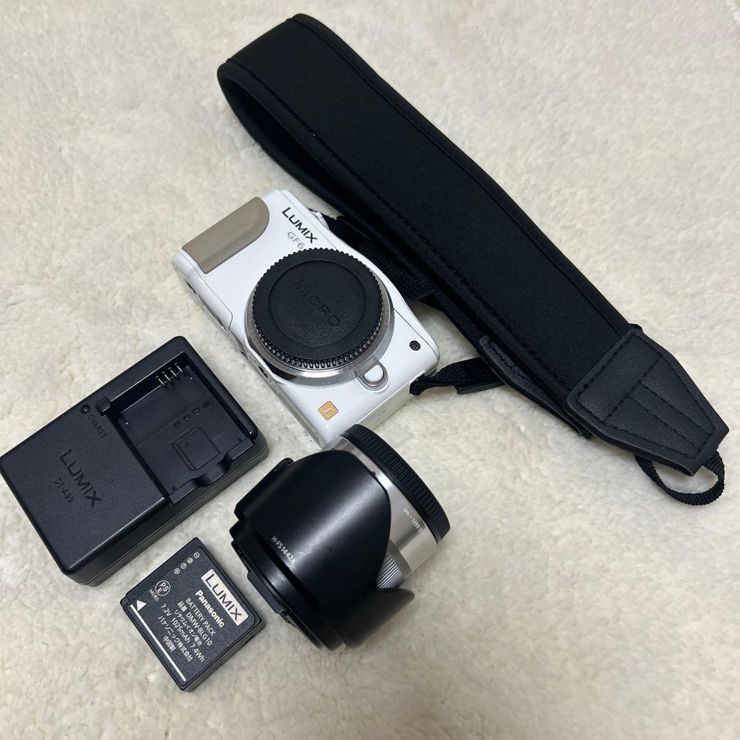 【中古】パナソニックPanasonic Lumix DMC-GF6 レンズキット 楽天市場】【中古】【1ヶ月保証】 パナソニック Panasonic DMC-GF6