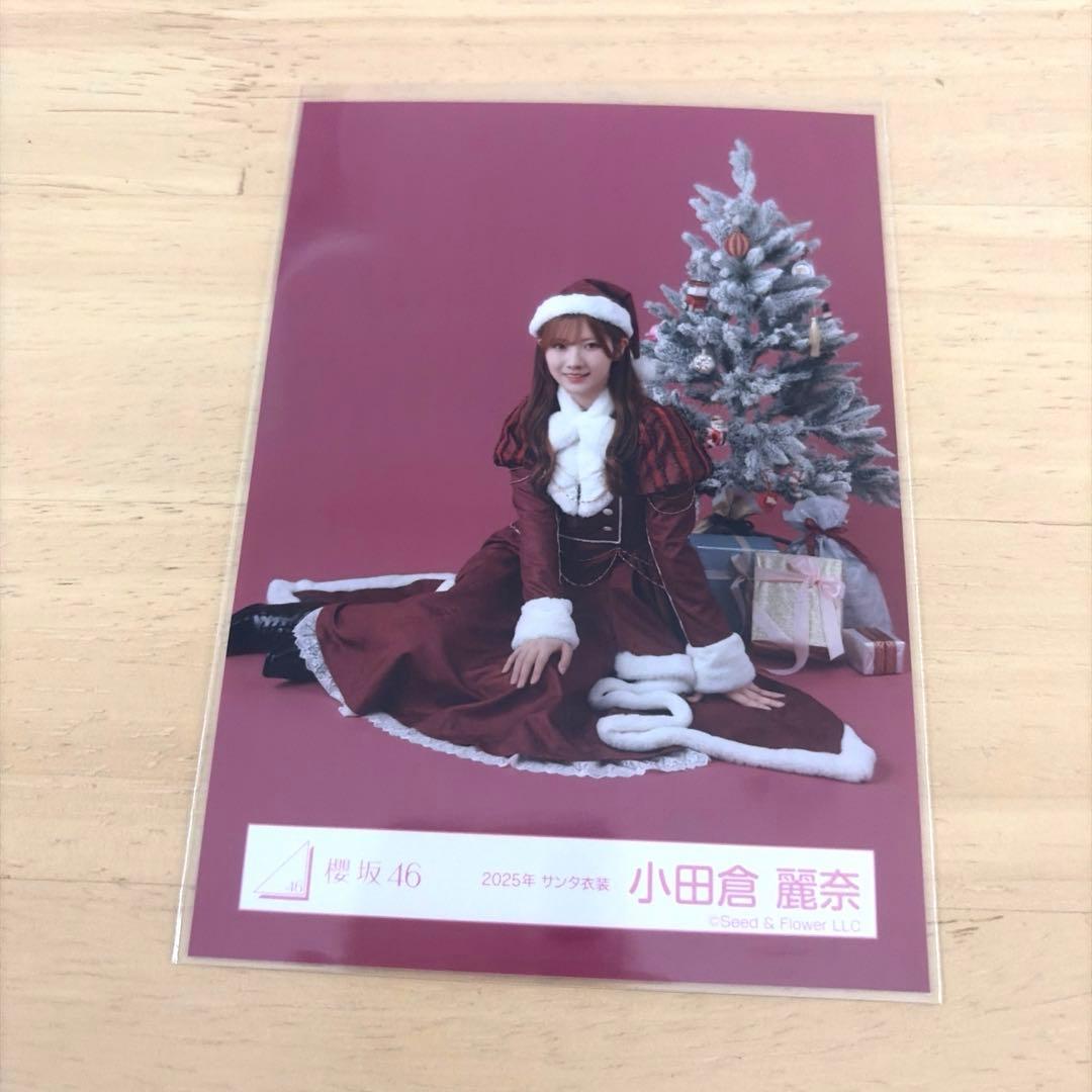 櫻坂46 小田倉麗奈 生写真 2025年 サンタ衣装 - メルカリ