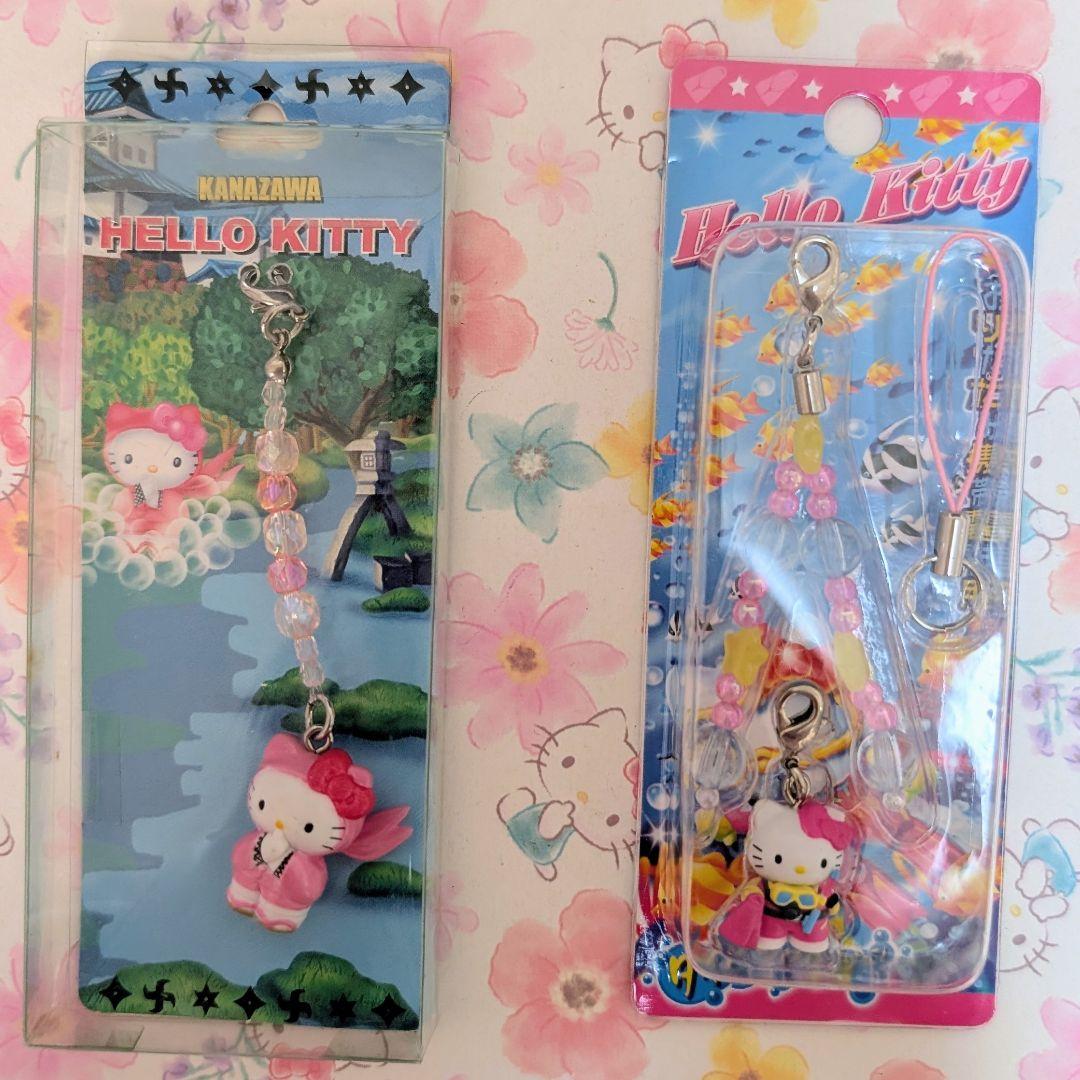 ハローキティ ご当地キティ ストラップ 11個おまとめ（軽井沢自転車他
