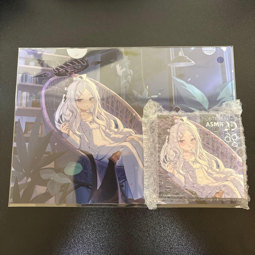 在庫限り】ブルーアーカイブ ヒナ イヤホン クリアファイル付き - メルカリ