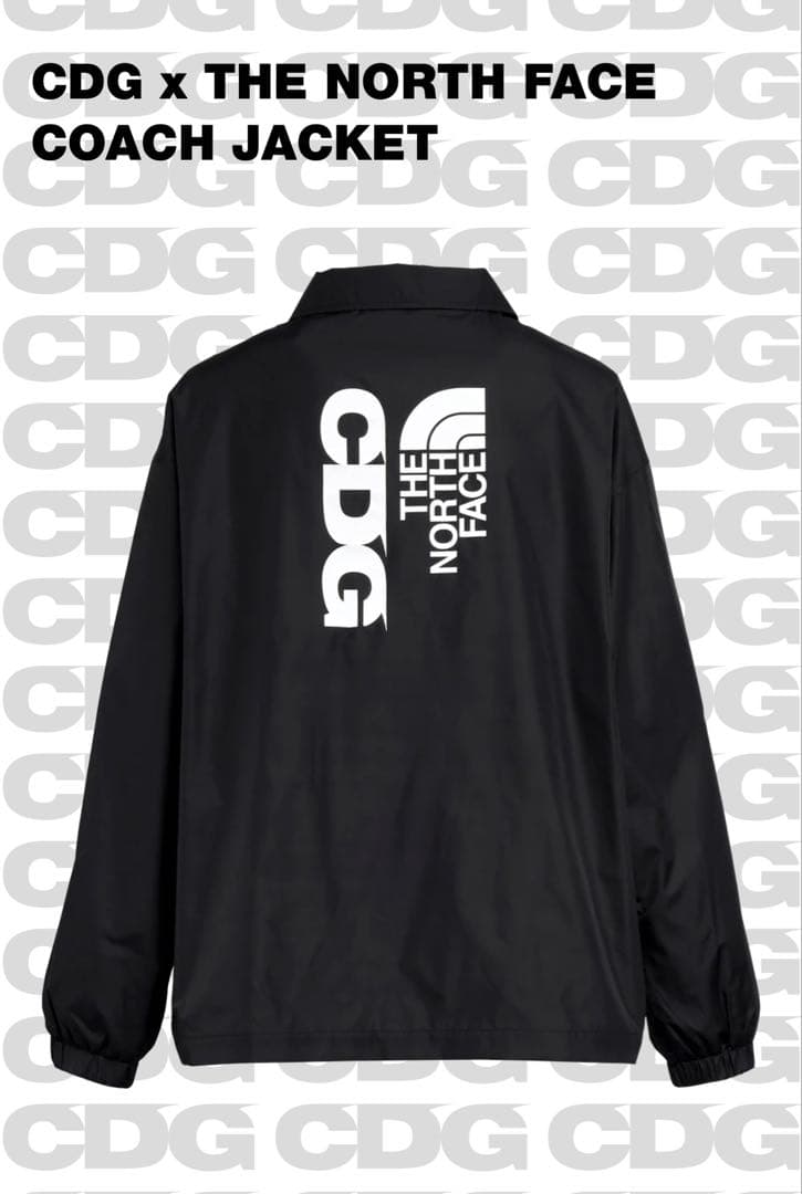 CDG x THE NORTH FACE COACH JACKET - メルカリ