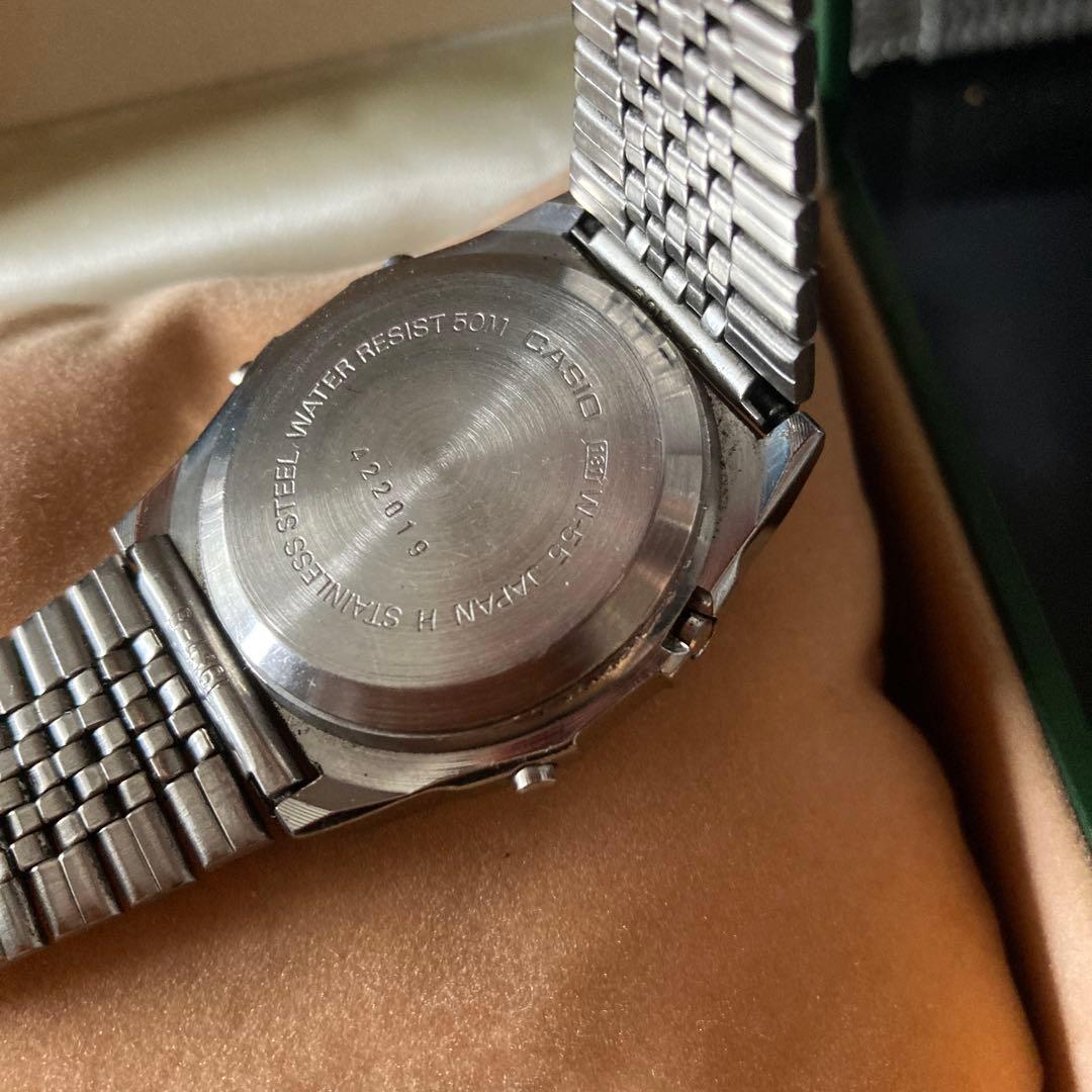 CASIO W-55 腕時計 - メルカリ