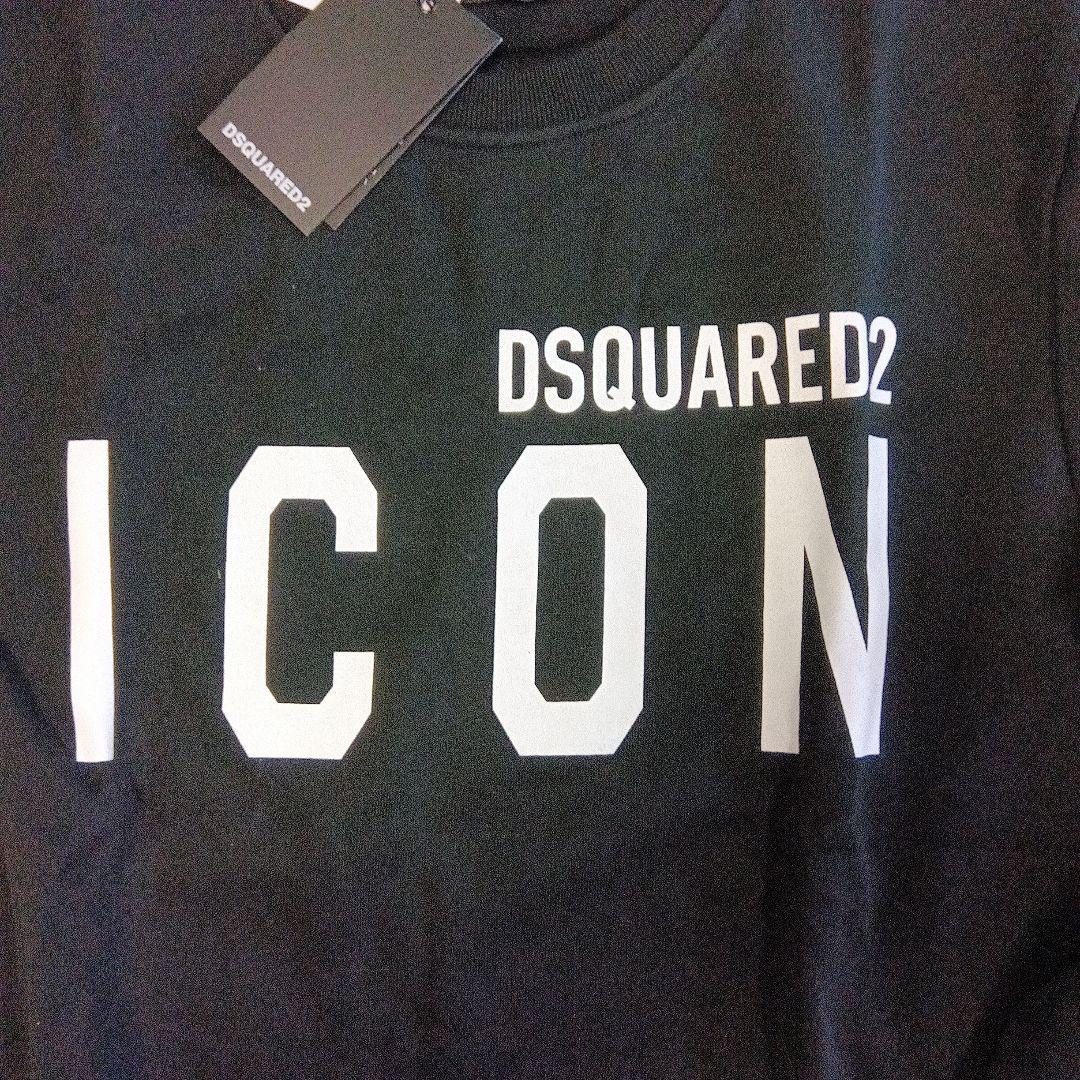 DSQUARED2デイースクエアードニットブラック長袖トレーナーL - メルカリ