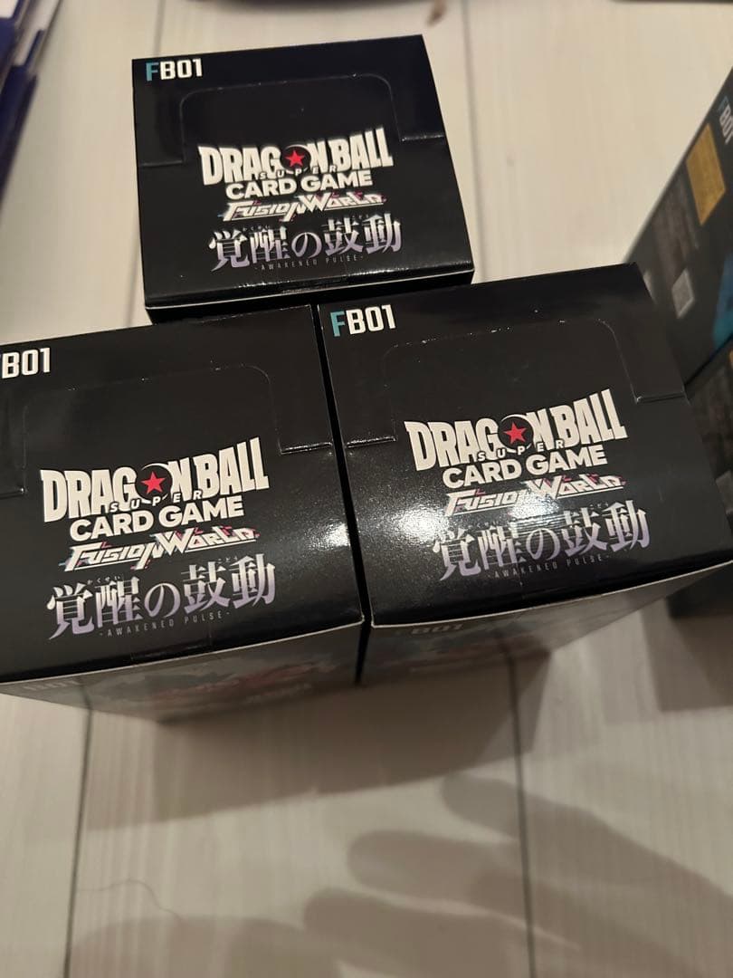 ドラゴンボール 覚醒の鼓動 未開封BOX 7箱 テープ付き4箱+テープカット