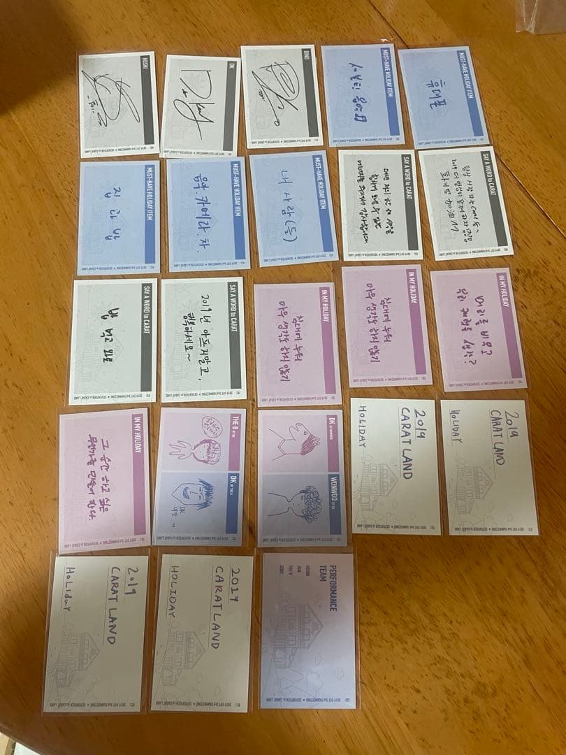 バラ売り専用】SEVENTEEN 2019 CARAT LAND トレカ - メルカリ