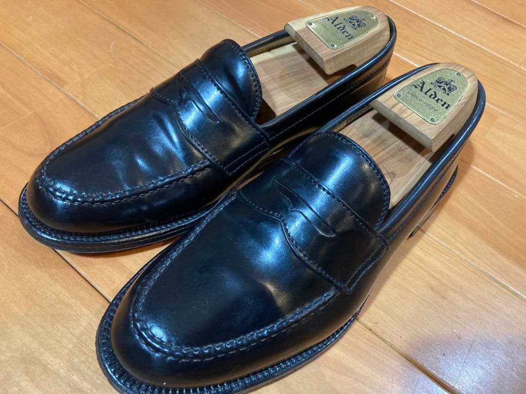 ALDEN オールデン ローファー US7.5 25.5cm コードバン