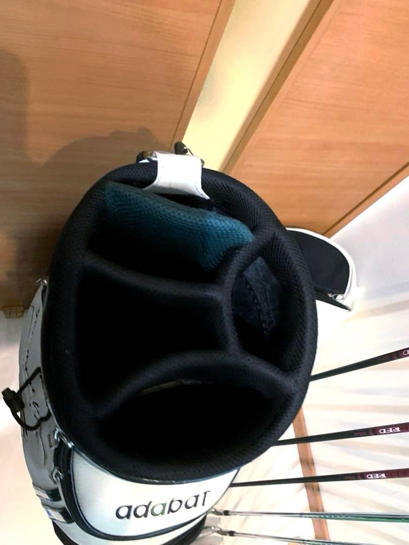 豪華 良品 ウィルソン ゴルフクラブ フルセット バッグ／アダバット