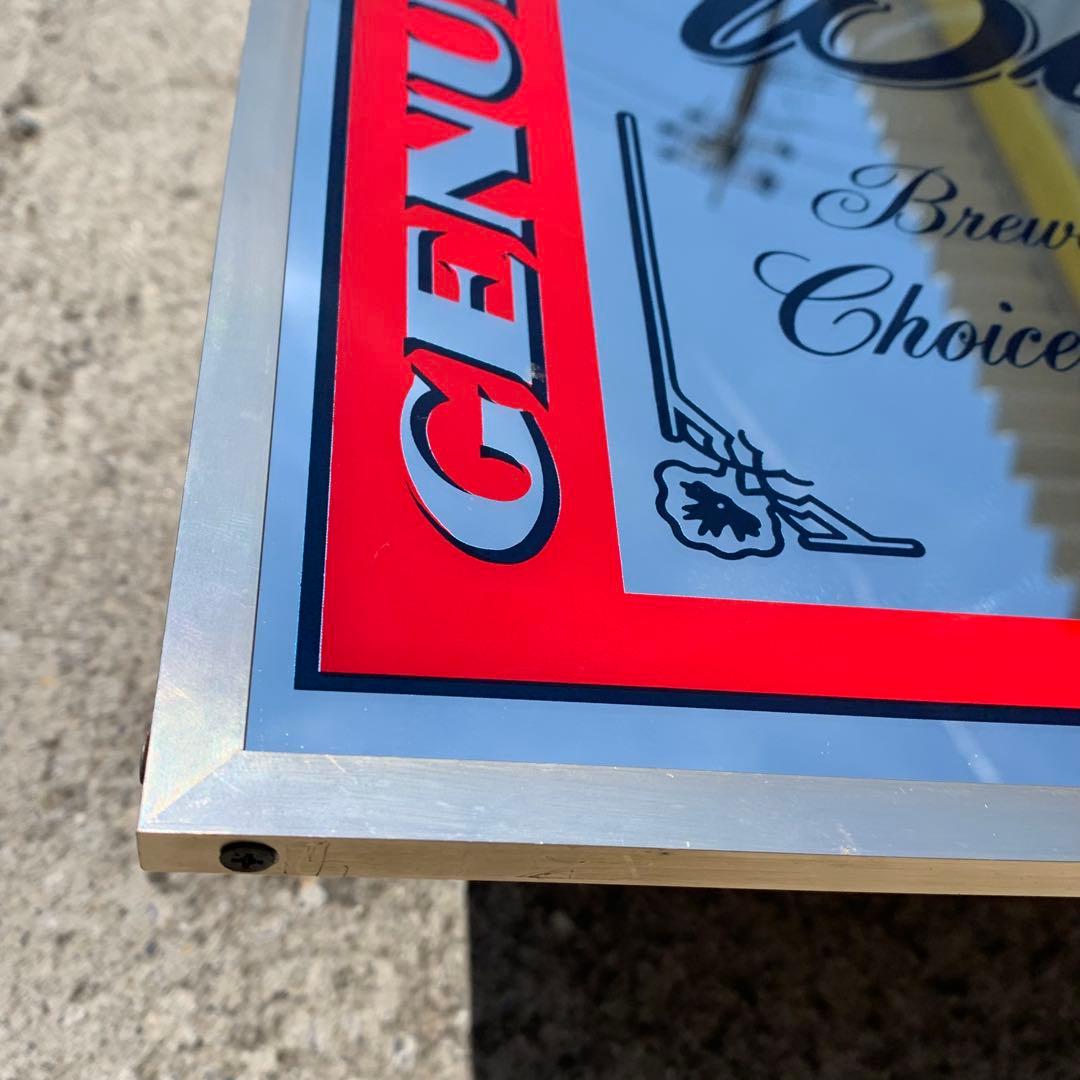 54×46cm バドワイザー パブミラー Budweiser 鏡