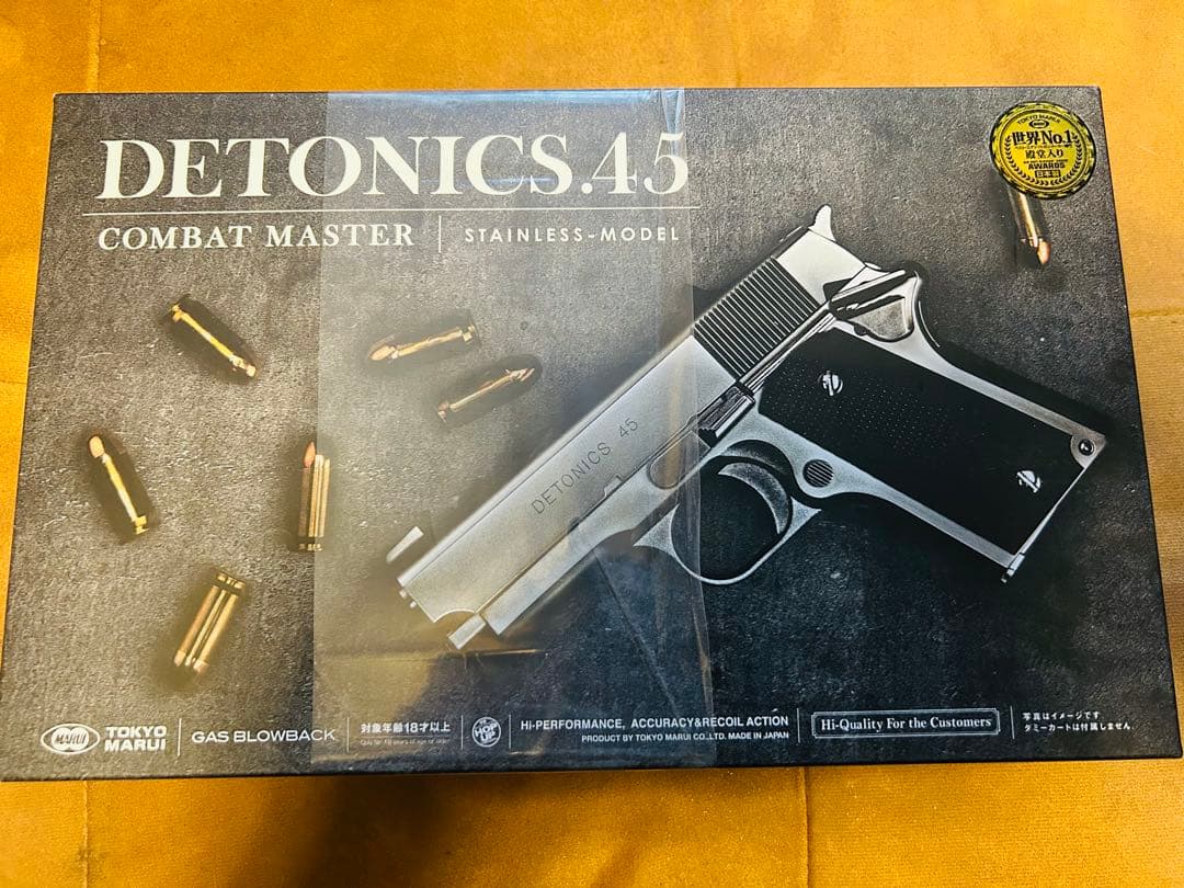 ハ*ン様 東京マルイ DETONICS .45 COMBAT MASTER Tokyo Marui Detonics .45 Combat Master Stainless Model GBB Pistol