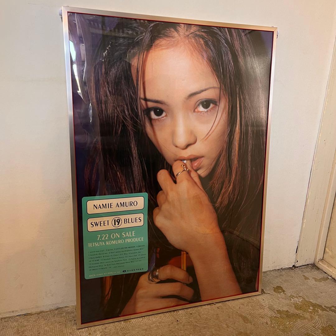 希少 安室奈美恵SWEET19BLUES B2 ポスター ※フレーム込み - メルカリ