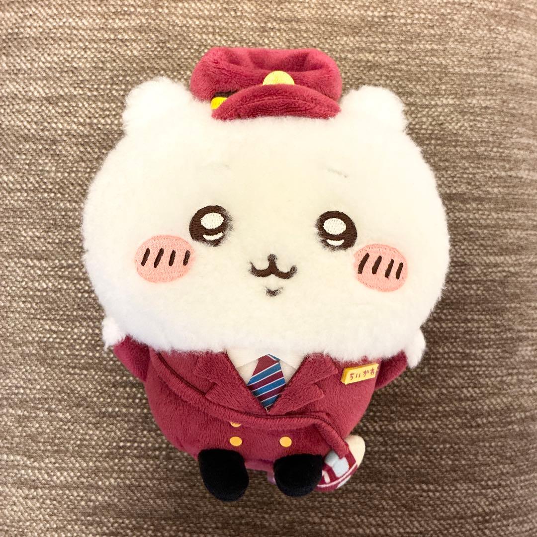 ちいかわ 阪急電車なほわほわぬいぐるみS（ちいかわ） - メルカリ