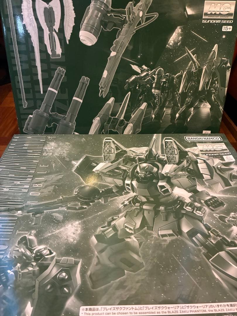 【未組立品】　MG ブレイズザクファントム ザクウォーリア ウィザードセット MG ブレイズザクファントム／ブレイズザクウォーリア 本日8月21日 13時