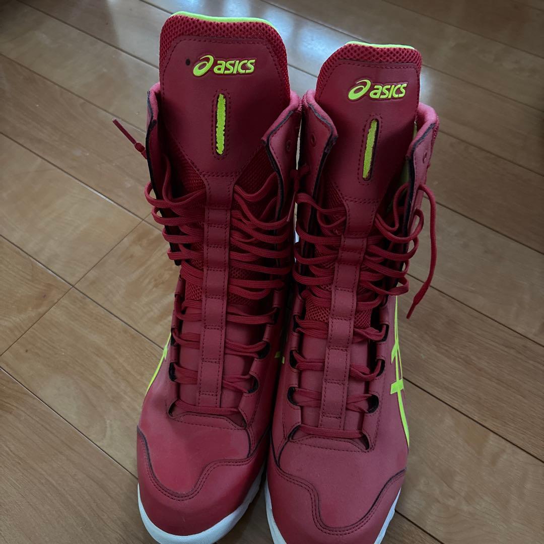 asics 安全靴 29.0 cm レッド/イエロー　箱無し 楽天市場】アシックス 安全靴 asics ウィンジョブ CP121 1273A078