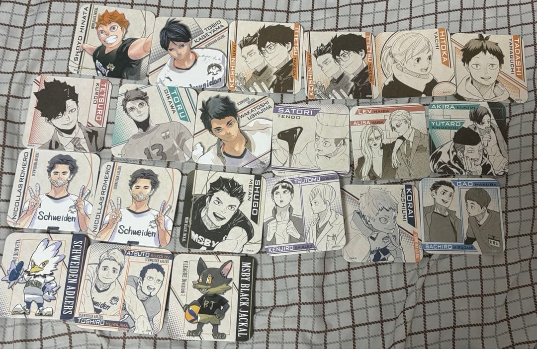 ハイキュー展 コースター セット - メルカリ