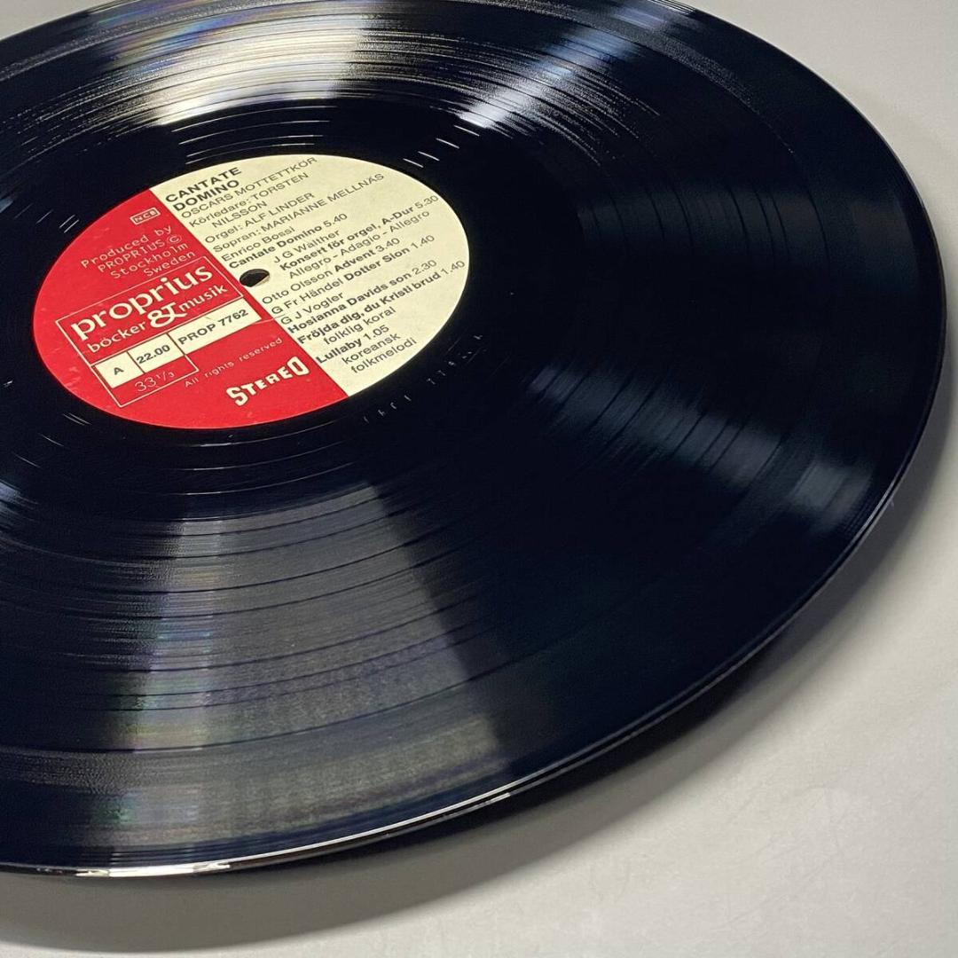 ★至高の名作【SWE完全初出／白地青文字ジャケ／極上美品】 カンターテ・ドミノ