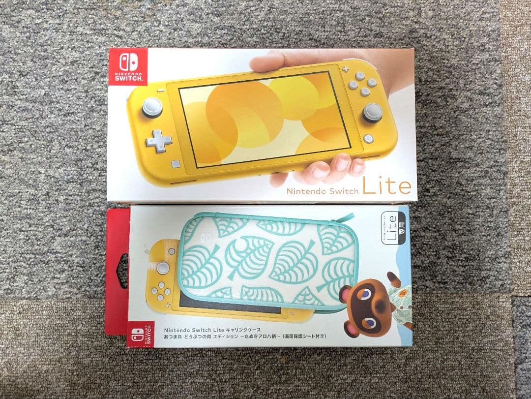 【ほぼ新品】Nintendo Switch Lite イエロー&キャリングケース Amazon.co.jp: Skull & Co.Nintendo SWITCH Lite用GripCase Liteカバー