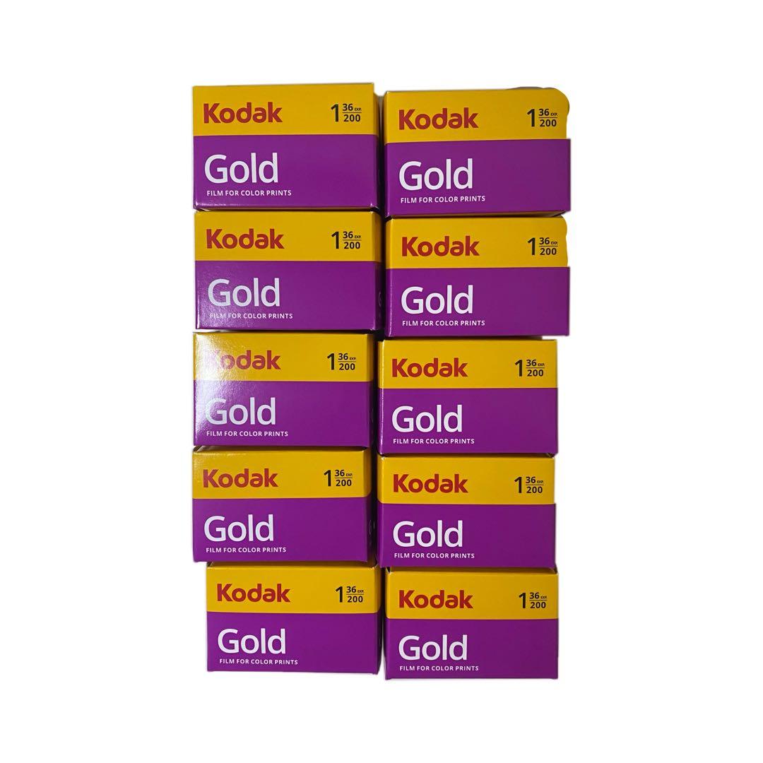 Kodak GOLD 200 新パッケージ 36枚撮 10本 Kodak（コダック） ゴールド 200 36枚撮り 新パッケージ(kodak GOLD