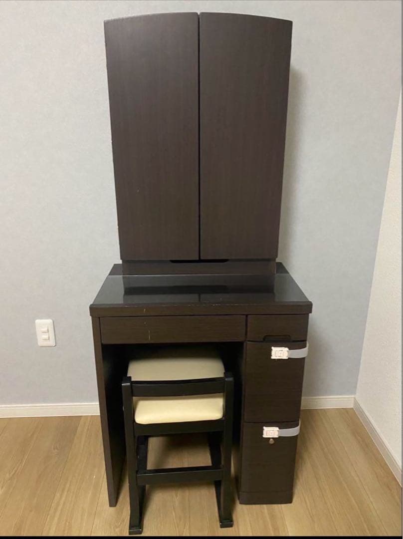 美品】ニトリ 三面鏡ドレッサー 鏡台 ※たのメル便 - メルカリ
