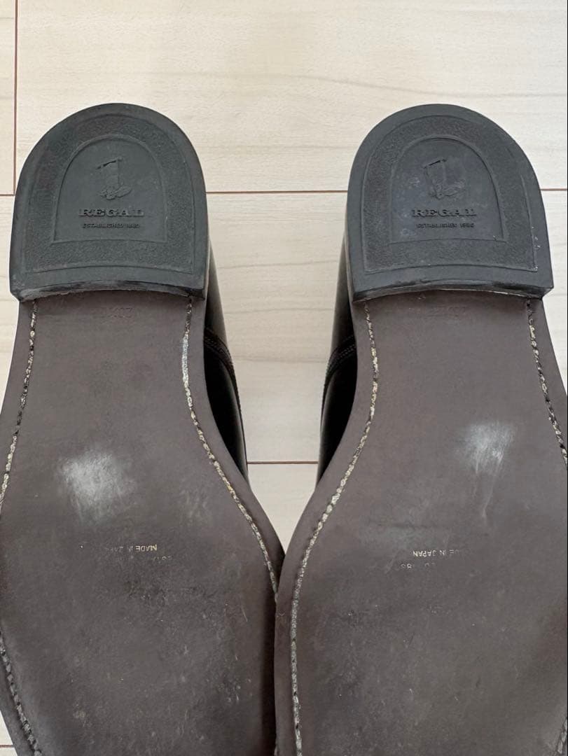 【26.5cn】超美品 リーガル 2504 プレーントゥ フォーマル シューズ