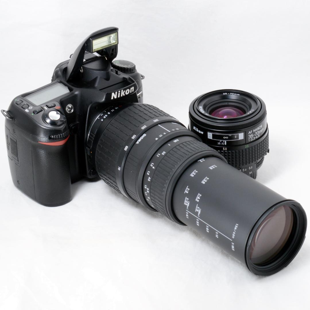 ⭐️良品⭐️Nikon ニコン D80 300mmダブルズーム☆SDカード付き