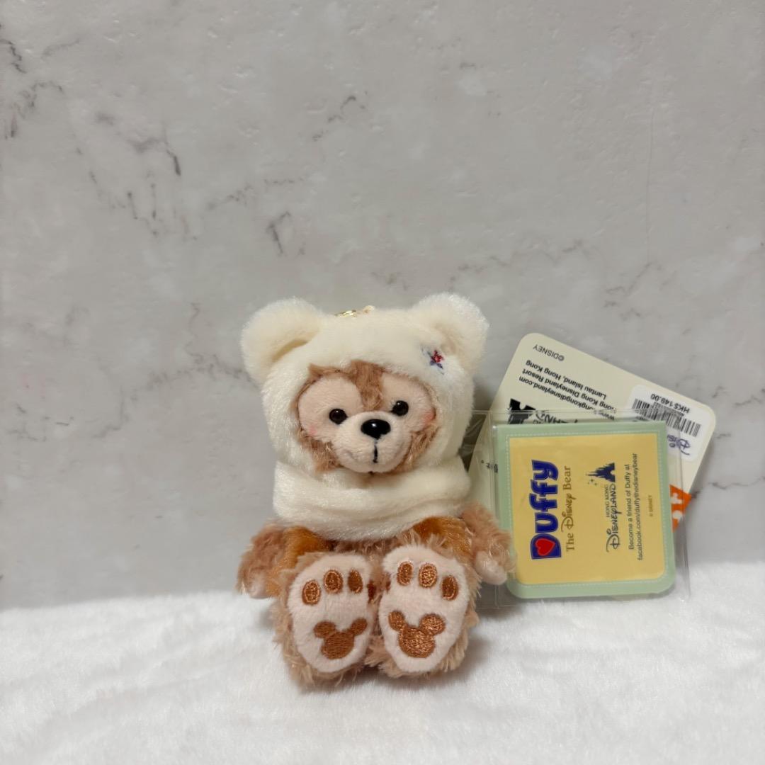 香港ディズニー限定 ダッフィーフレンズ 冬日シリーズ ぬいぐるみキー