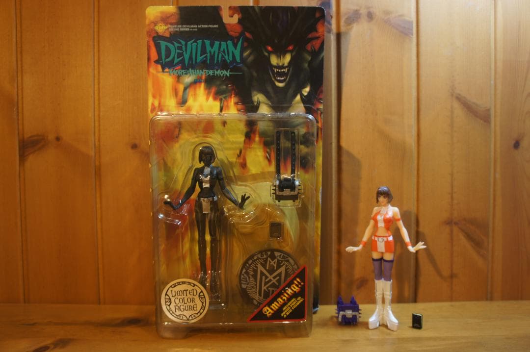 韮沢フューチャーモデルズ 牧村美樹 ブラック ノーマル付 デビルマン