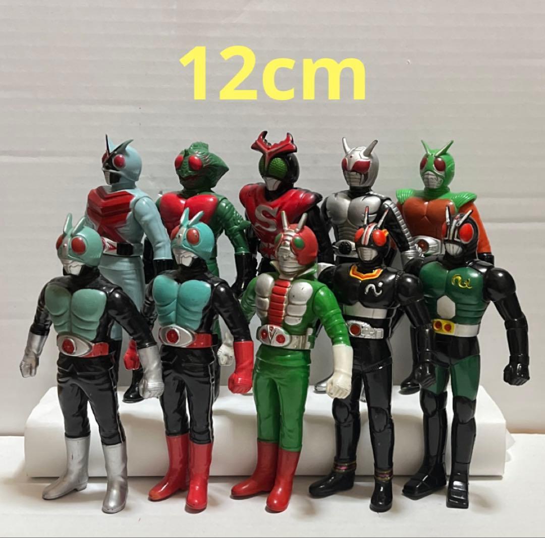 ☆仮面ライダー ソフビ 10体セット 栄光の10人ライダー☆ - メルカリ