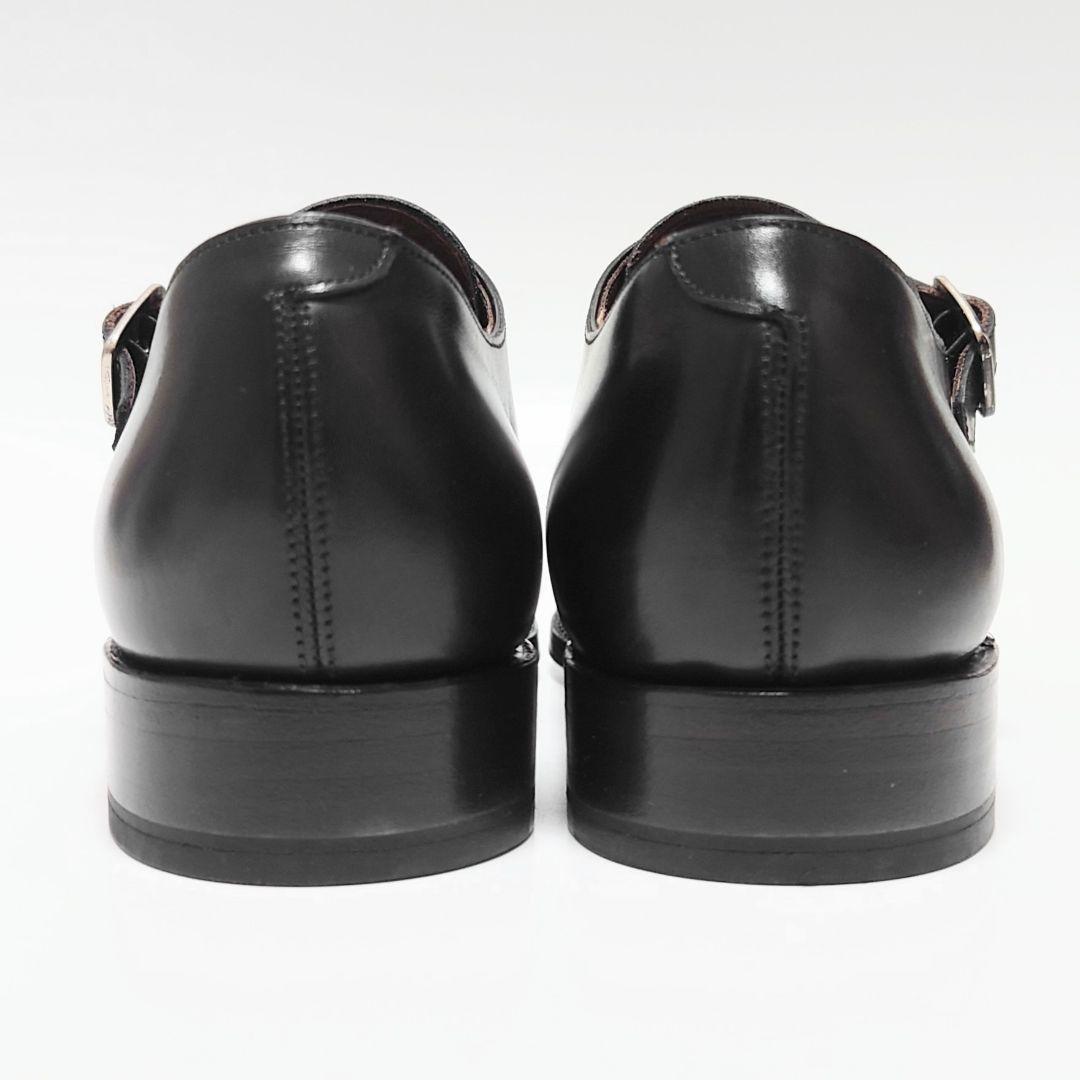 美品 カルミナ ダブルモンク ストラップ シューズ トレーディング