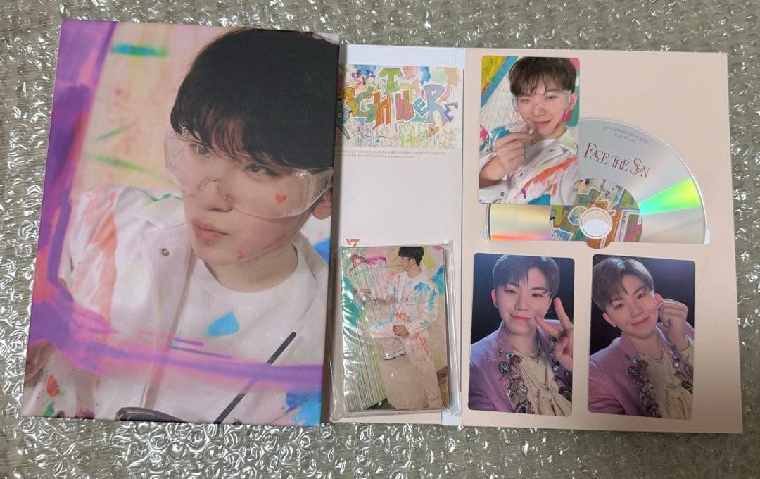 seventeen Face The Sun carat盤 コンプ ウジ - メルカリ