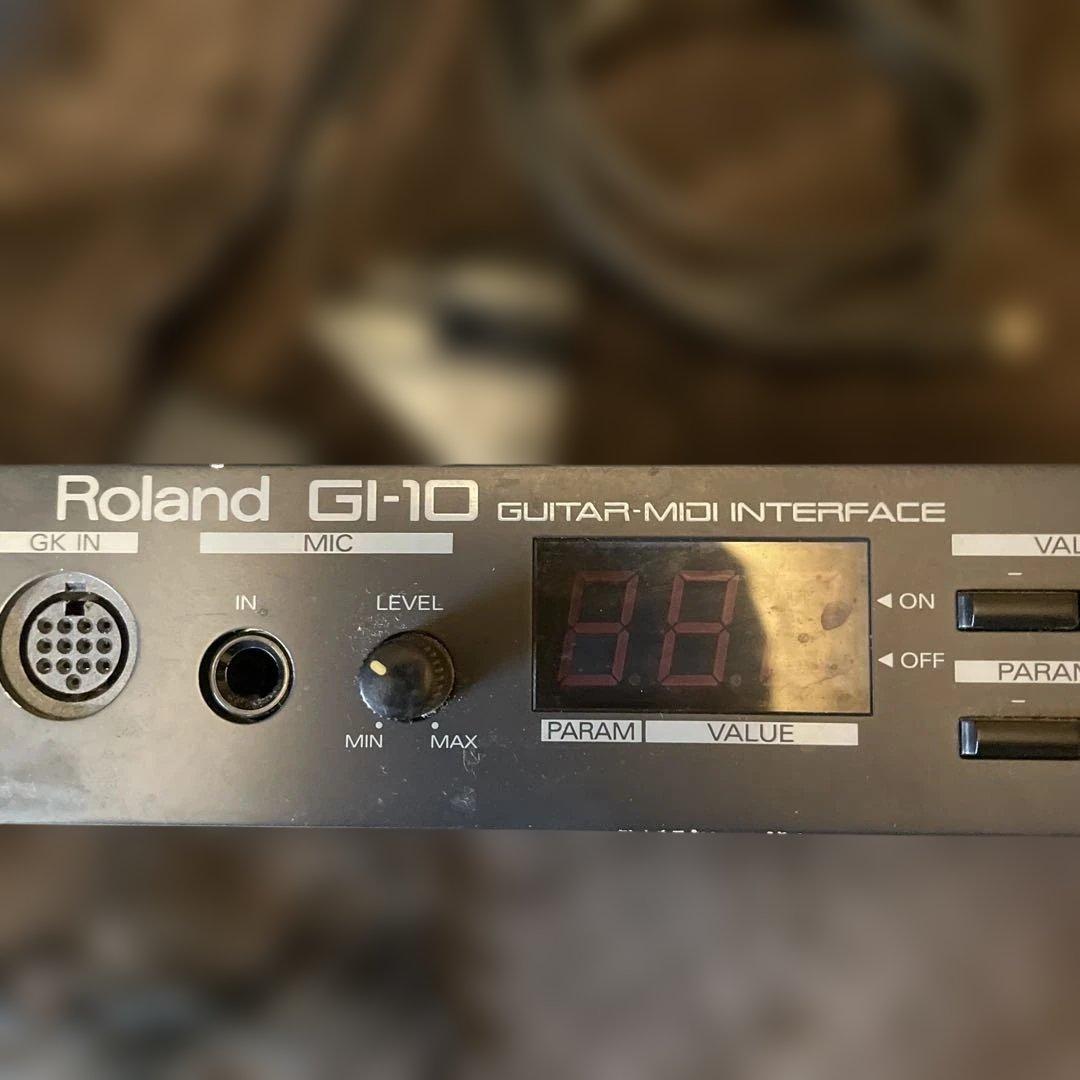 Roland GI-10 ギター-MIDIインターフェース Roland GI-10 ギターMIDIインターフェース アダプター付き - メルカリ