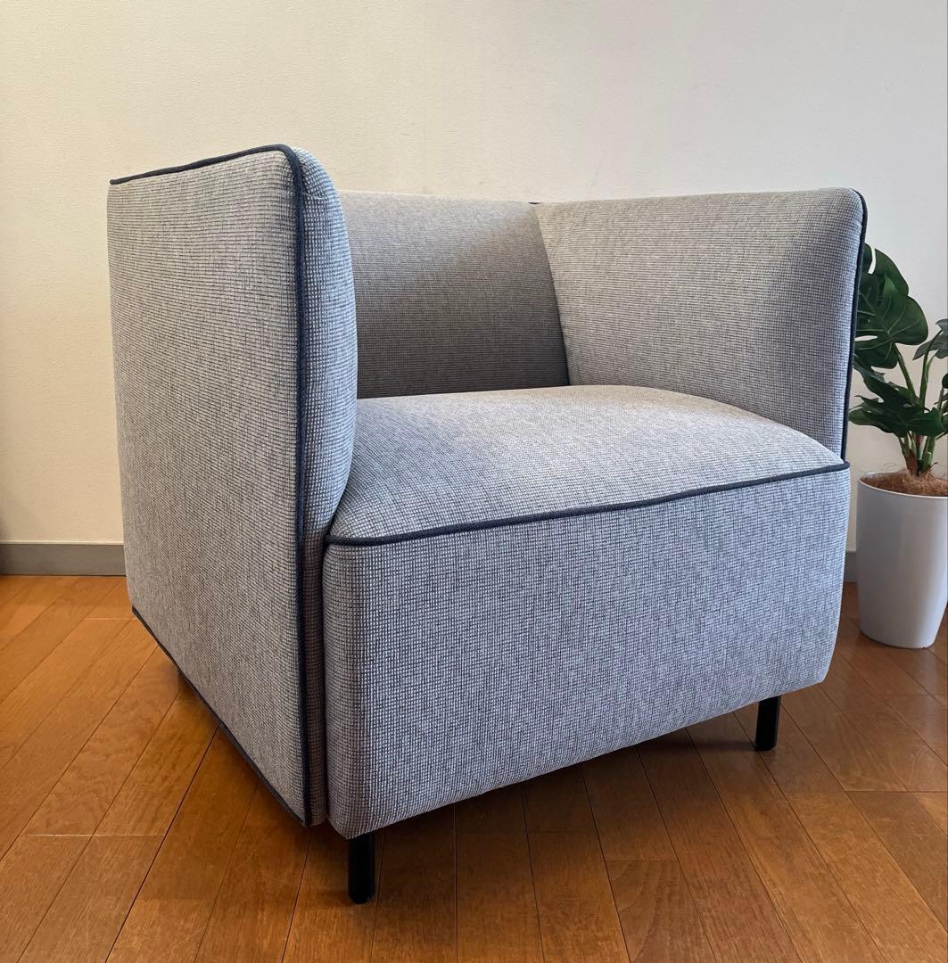 PLUS プラス S1 アームチェア ② 19万 シングルソファ モダン 美品