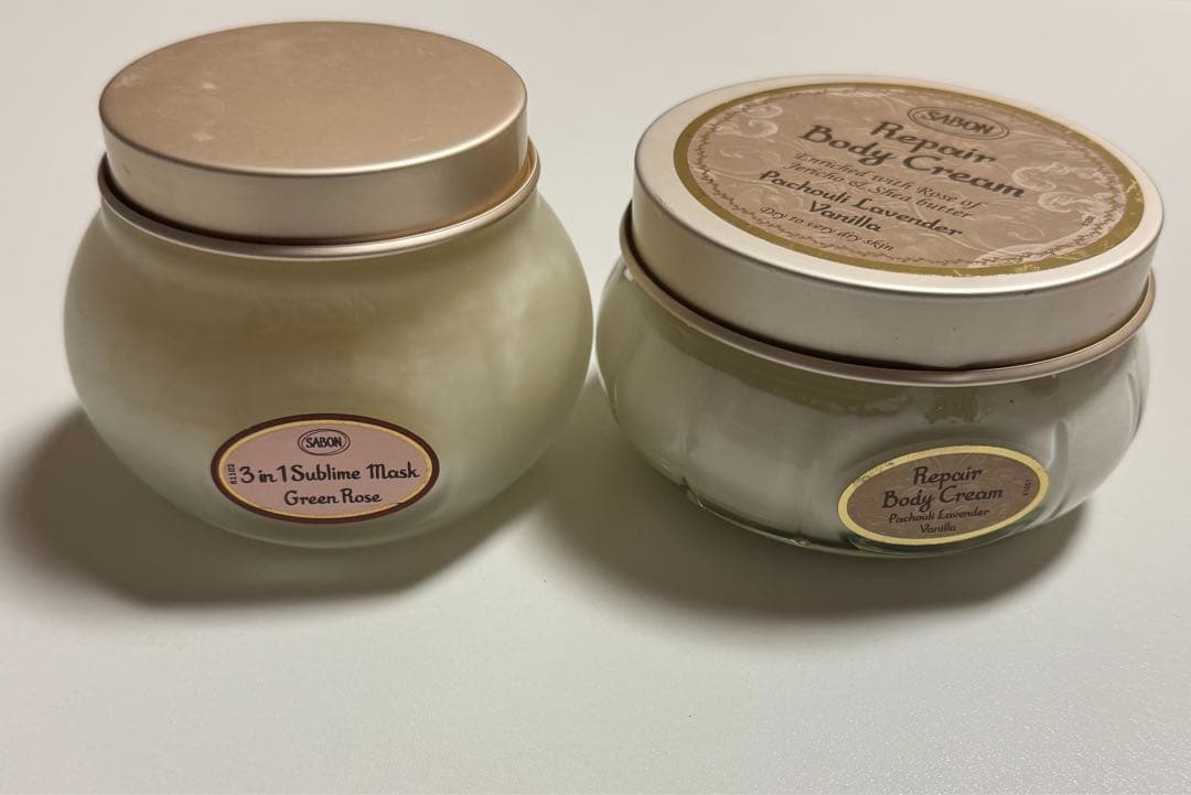 SABON ２個セット ボディクリーム パチュリ ラベンダー バニラ　ヘアマスク SABON 2個セット ボディクリーム パチュリ ラベンダー バニラ ヘアマスク