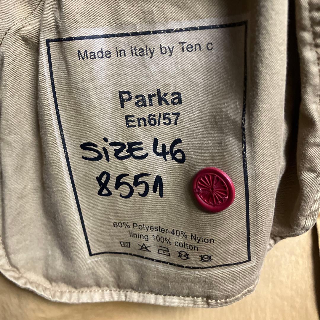 超稀少】Ten-C Parka 初期菊サイズ46 ライナー、フェルトフード付属