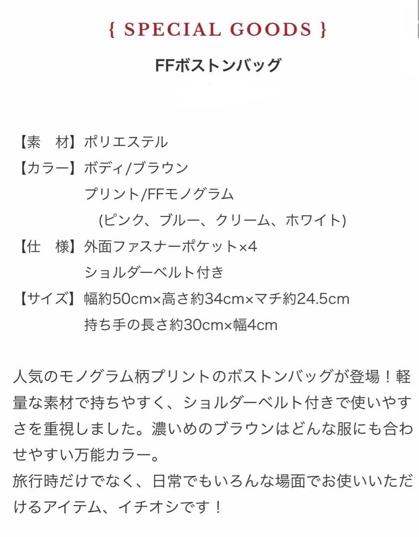 藤井フミヤ/ACTION2020-2021グッズFFボストンバッグ新品・未開封品