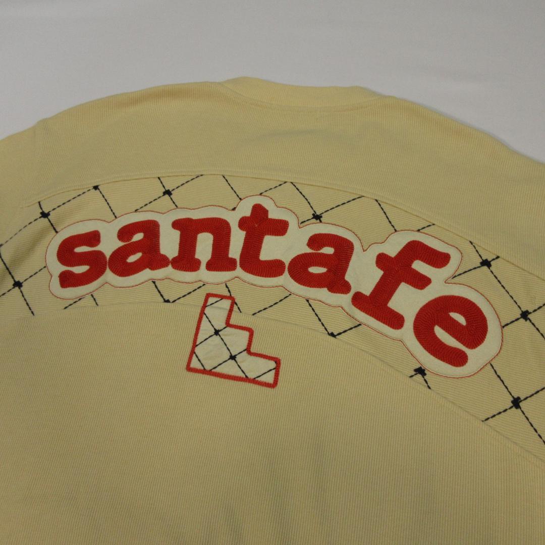 山*磨様 santa fe サンタフェ バック刺繍ロゴ スウェット シルク混 日